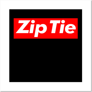 Zip Tie Technician Mechanic Car Lover Enthusiast Gift Idea Posters and Art